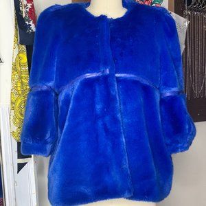 Little White Lies xx Blue Fur Coat